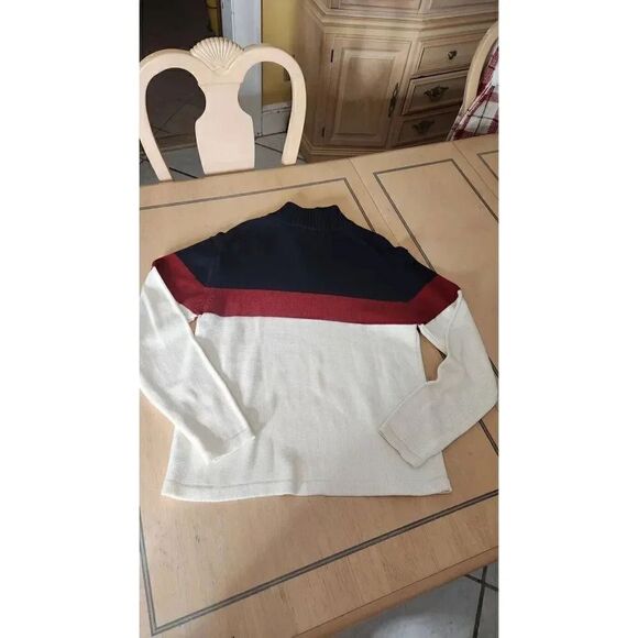 XIOS pullover ivory men's sweater size XL - Picture 3 of 4